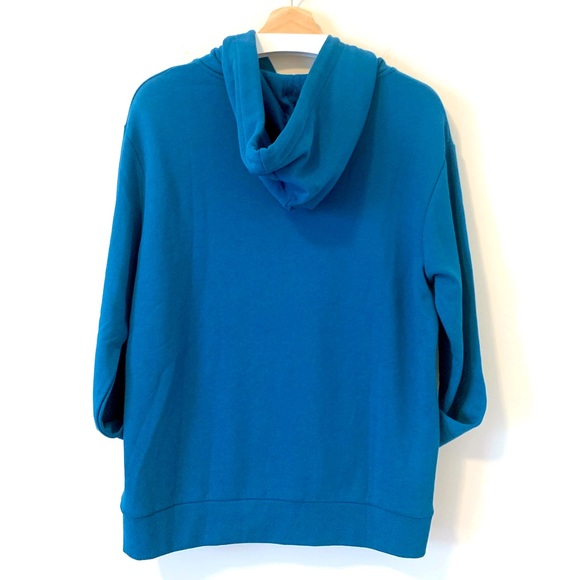 Mini Cooper Wing Logo BMW Teal Sweatshirt Hoodie - Picture 2 of 11